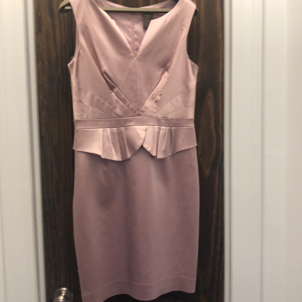 My pink cocktail dress. Lined. Elegant